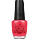 OPI San Francisco Collection Nail Lacquer, Charged Up Cherry - 0.5 fl oz bottle