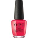 OPI San Francisco Collection Nail Lacquer, Charged Up Cherry - 0.5 fl oz bottle