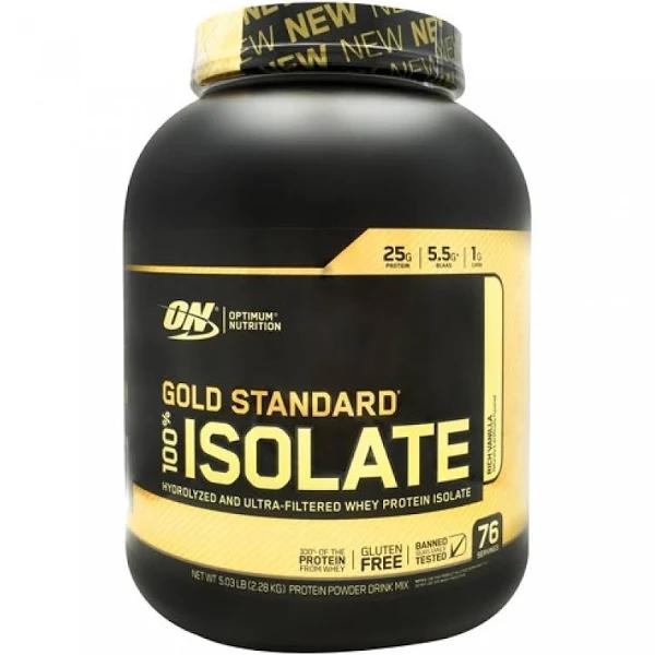 Optimum Nutrition 100% Isolate - Gold Standard Rich Vanilla 5.03 lbs