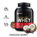 Optimum Nutrition Gold Standard 100% Whey Protein Powder, Chocolate Coconut, 5 Pound