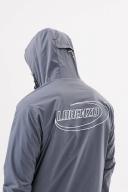 Orbit Windbreaker Grey - Mens Premium Designer Windrunner Lorenzo Veratti
