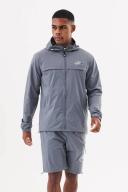 Orbit Windbreaker Grey - Mens Premium Designer Windrunner Lorenzo Veratti