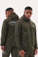 Orbit Windbreaker Khaki - Mens Premium Designer Windrunner Lorenzo Veratti