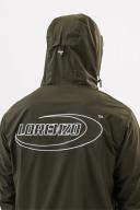 Orbit Windbreaker Khaki - Mens Premium Designer Windrunner Lorenzo Veratti