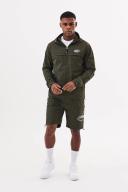 Orbit Windbreaker Khaki - Mens Premium Designer Windrunner Lorenzo Veratti