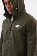Orbit Windbreaker Khaki - Mens Premium Designer Windrunner Lorenzo Veratti