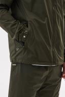 Orbit Windbreaker Khaki - Mens Premium Designer Windrunner Lorenzo Veratti