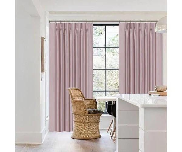 Oregon Blockout Pinch Pleat Curtains Pair