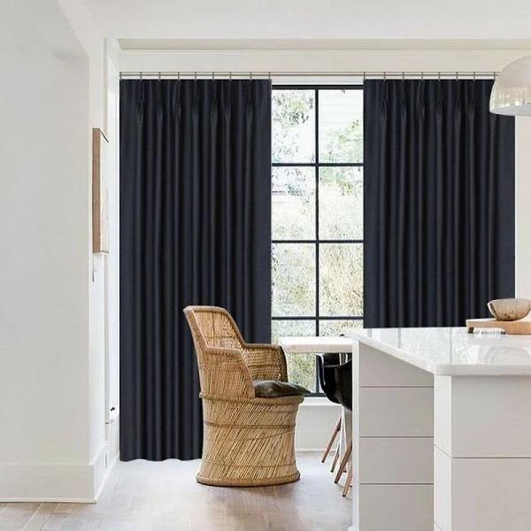 Oregon Blockout Pinch Pleat Curtains