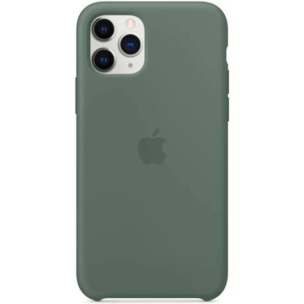 Original Apple iPhone 11 Pro Silicone Case, Pine Green