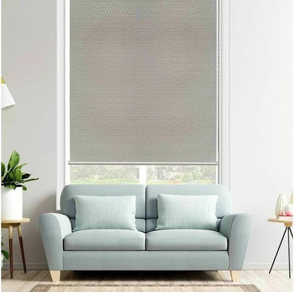 Orleans Room Darkening Roller Blinds 220cm Drop Crystal