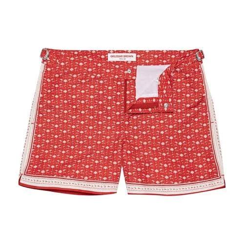 Orlebar Brown - Bulldog Mid-length Swim Shorts, Men, Red