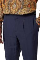 Orlebar Brown - Derwin Linen Trousers Navy For Men - Size 34 US - 24S