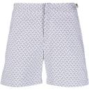 Orlebar Brown Floral Print Swim Shorts - White