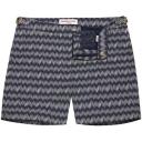 Orlebar Brown Geometric graphic-print Swim Shorts - Blue