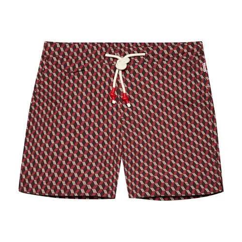 Orlebar Brown Geometric Print Swim Shorts