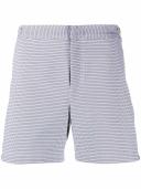 Orlebar Brown Jacquard Pattern Swim Shorts - Blue