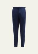 Orlebar Brown Linen Griffon Trousers - Navy - 30