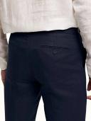 Orlebar Brown Linen Griffon Trousers - Navy - 30