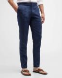 Orlebar Brown Linen Griffon Trousers - Navy - 30