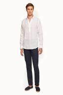 Orlebar Brown Linen Griffon Trousers - Navy - 30