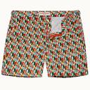 Orlebar Brown Men's Bulldog Geo-Print Swim Shorts