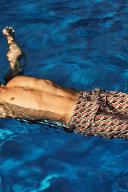Orlebar Brown Men's Bulldog Geo-Print Swim Shorts