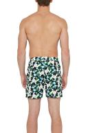 Orlebar Brown Men's Standard Moissan Swim Shorts - Racing Green/Horizon Blue - W34