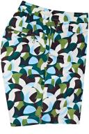 Orlebar Brown Men's Standard Moissan Swim Shorts - Racing Green/Horizon Blue - W34