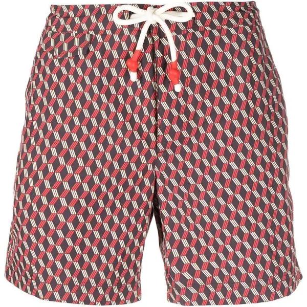 Orlebar Brown Printed Swim Shorts - Purple