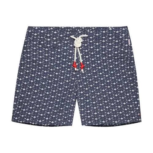 Orlebar Brown - Standard Drawcord Mid-length Swim Shorts Navy For Men - Size 31 US - 24S