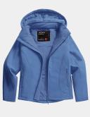 ORORO Women's Slim Fit Heated Jacket with Battery Pack and Detachable Hood