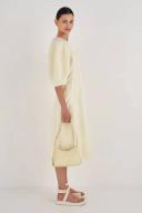 Oroton Haven Baguette Bag | Yellow/Off White | One Size | Shopbop