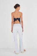 Oroton Pocket Pant Sea Glass, Cotton/Spandex