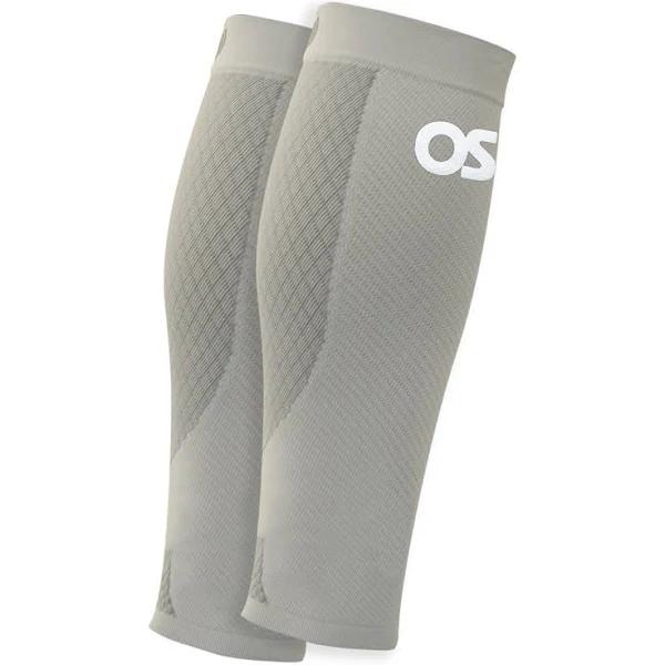 OS1st CS6 Performance Calf Sleeves - Grey, Medium
