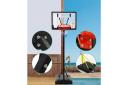 Outdoor Adjustable Basketball Hoop System