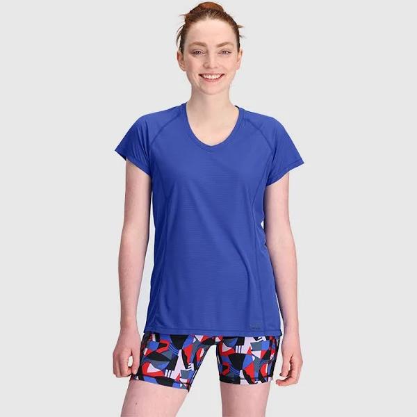 Outdoor Research Women's Echo T-Shirt - Small - Ultramarine