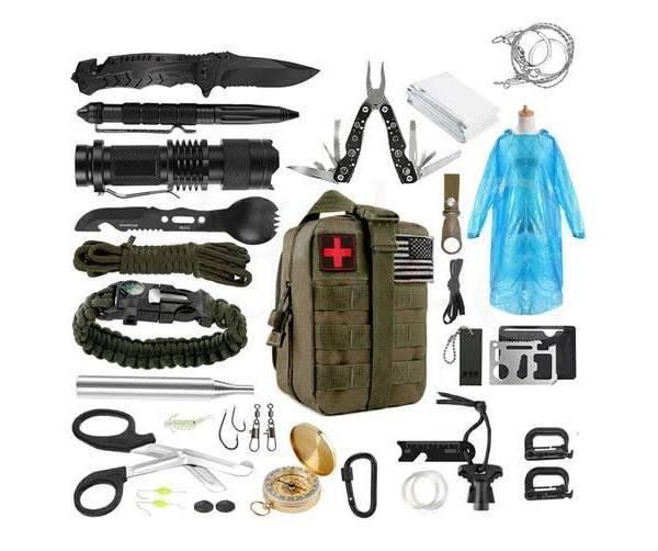 Outdoor Survival Emergency Camping Set Kit