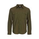 OUTRAK Men's Long Sleeve Hiking Shirt Khaki 3XL
