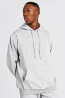 Oversized Basic Over The Head Hoodie