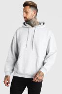 Oversized Basic Over The Head Hoodie