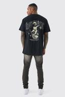 Oversized Cupids Love Graphic T-Shirt