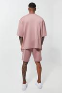 Oversized Half Sleeve Scuba T-Shirt and Short Set