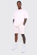 Oversized Overdyed Man T-Shirt & Short Set