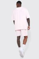 Oversized Overdyed Man T-Shirt & Short Set