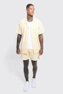 Oversized Waffle Jersey Shirt and Short