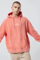 Oversized Washed Branded Hoodie