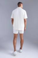 Oversized Wrap Texture Shirt and Short Set