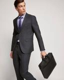Oxford Auden Wool Rich Suit Jacket in Grey Slate 96