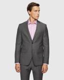 Oxford Auden Wool Suit Jacket Grey 96